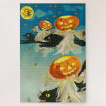  Halloween Pompoen Geesten en Black Cats