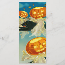 Halloween Pompoen Geesten en Black Cats Menu
