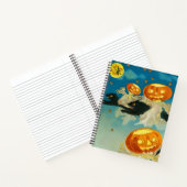  Halloween Pompoen Geesten en Black Cats Notitieboek (Binnen)