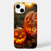 Halloween pompoen -geïnspireerd Case-Mate iPhone case (Achterkant)