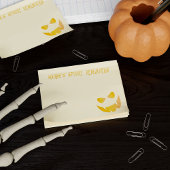 Halloween Pompoen Gezicht Custom Spooky Herinnerin Post-it® Notes