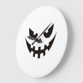 Halloween Pompoen Gezicht Grote Klok (Hoek)