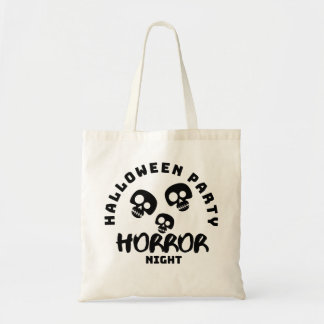 Halloween pompoen gezicht | Trick or treat-stijl Tote Bag