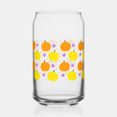 Halloween Pompoen Glas Kan Halloween Drinkware (Achterkant)