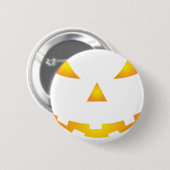 Halloween Pompoen Glimlach Ronde Button 5,7 Cm (Voorkant /achterkant)