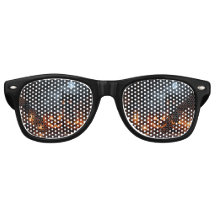 Halloween Pompoen Glow Zonnebril Design