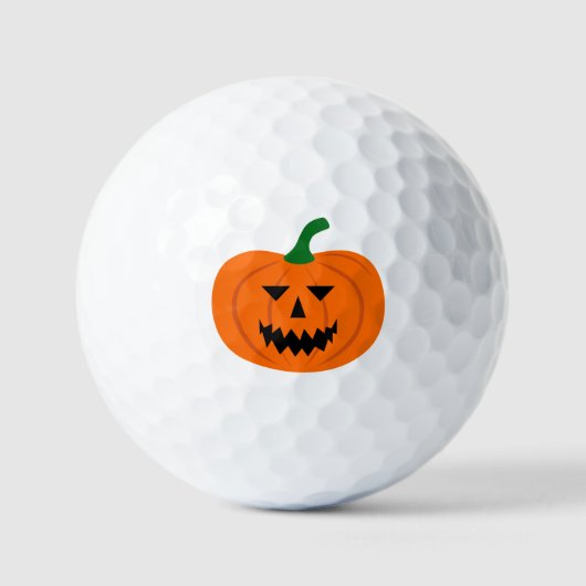Halloween Pompoen Golfballen (Voorkant)