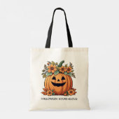 Halloween Pompoen Gourd-geous Tote Bag (Achterkant)