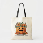 Halloween Pompoen Gourd-geous Tote Bag (Voorkant)