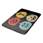  Halloween pompoen Grappig Retro Gift Badmat (Gekanteld)