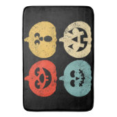  Halloween pompoen Grappig Retro Gift Badmat (Voorkant Verticaal)