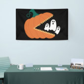 Halloween Pompoen Grappige Geesten Jongens Kindere Spandoek (Beurs)