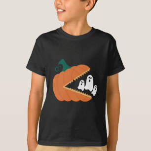 Halloween Pompoen Grappige Geesten Jongens Kindere T-shirt