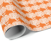 Halloween Pompoen, Grappige Halloween, Halloween F Cadeaupapier (Rol Hoek)