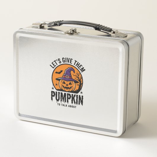 Halloween Pompoen Grappige Heksenhoed Spooky Retro (Voorkant)