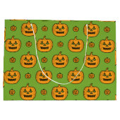 Halloween pompoen groot cadeauzakje (Achterkant)