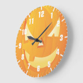 halloween pompoen grote klok (Hoek)