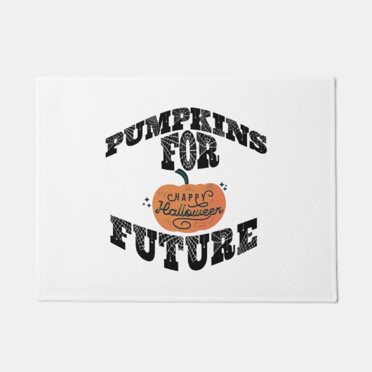 Halloween pompoen Halloween Deurmat (Voorkant)