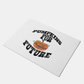 Halloween pompoen Halloween Deurmat (Schuin)