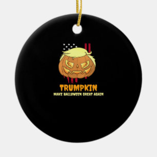 Halloween pompoen, Halloween-Trumpkin Keramisch Ornament