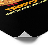 Halloween pompoen, Halloween-Trumpkin Poster (Hoek)