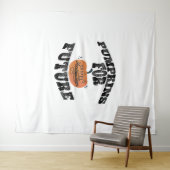 Halloween pompoen Halloween Wandkleed (In Situ (horizontaal))