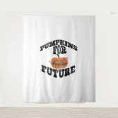 Halloween pompoen Halloween Wandkleed (Voorkant)