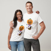Halloween Pompoen Heet Lucht Ballon T-shirt (Unisex)
