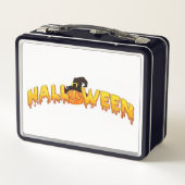 Halloween pompoen heks (Achterkant)