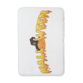 Halloween pompoen heks badmat (Voorkant Verticaal)