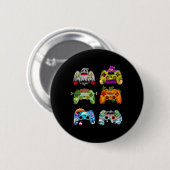 Halloween pompoen heks gaming controllers zombie ronde button 5,7 cm (Voorkant /achterkant)
