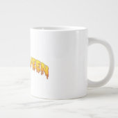 Halloween pompoen heks grote koffiekop (Rechts)