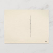 Halloween  Pompoen Heks MoonAnsichtkaart Feestdagenkaart (Achterkant)