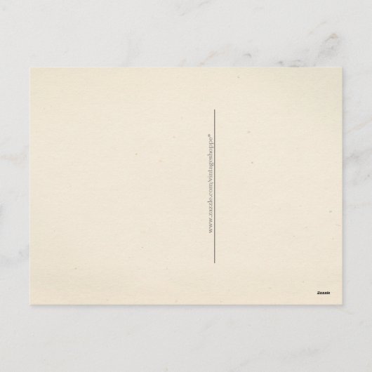 Halloween  Pompoen Heks MoonAnsichtkaart Feestdagenkaart (Achterkant)