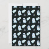 Halloween pompoen heks Pet geesten schattig zoet 1 Kaart (Achterkant)