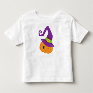 Halloween, pompoen, heks Pet, Trick or treat Kinder Shirts