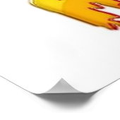 Halloween pompoen heks poster (Hoek)