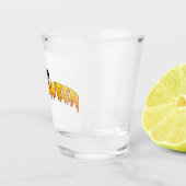 Halloween pompoen heks shot glas (Rechts)