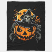 Halloween/pompoen/herfst/herfst Fleece Deken (Voorkant)