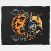 Halloween/pompoen/herfst/herfst Fleece Deken (Voorkant (Horizontaal))