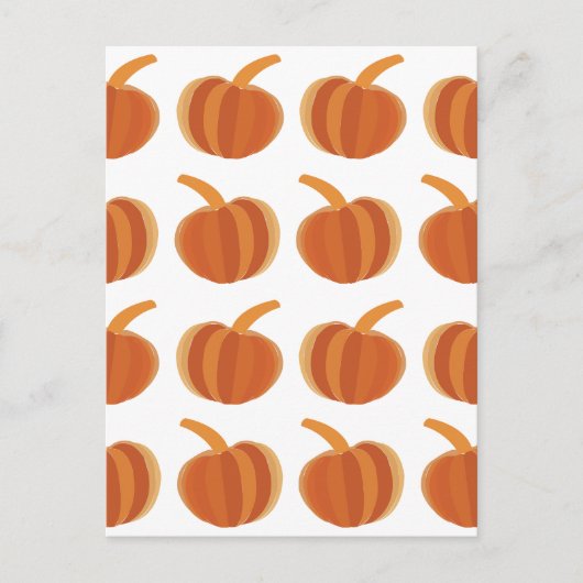 Halloween Pompoen Herfst Herfst Halloween Briefkaart (Voorkant)