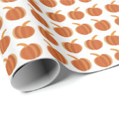 Halloween Pompoen Herfst Herfst Halloween Cadeaupapier (Rol Hoek)