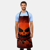 Halloween/Pompoen/herfst/herfst Schort (Gedragen)