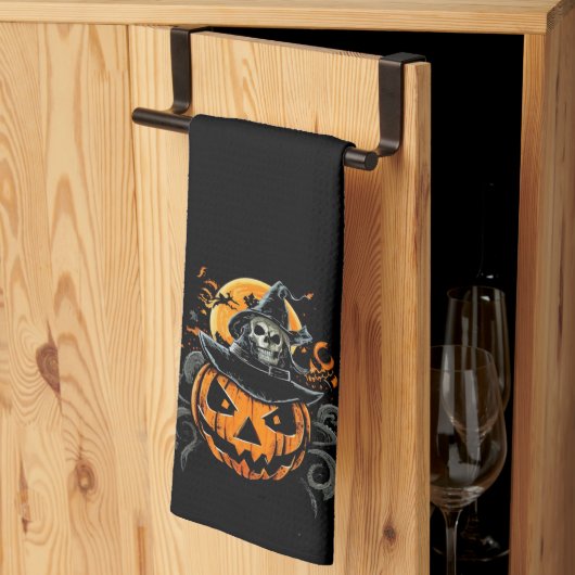 Halloween/pompoen/herfst/herfst Theedoek (Derde Gevouwen)