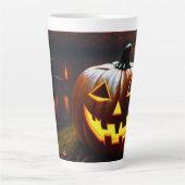 Halloween/Pompoen/Herfst Latte Mok (Voorkant)