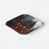 Halloween/Pompoen/Herfst Papieren Bordje (Gebogen)