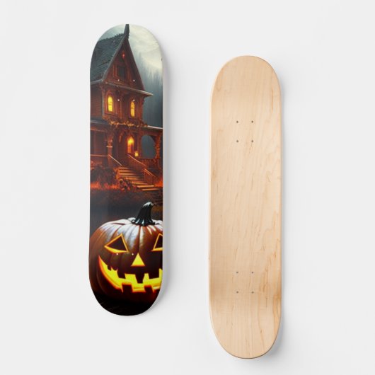 Halloween/Pompoen/Herfst Persoonlijk Skateboard (Voorkant)