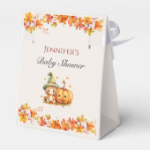Halloween Pompoen Herfst Thanksgiving Baby shower Bedankdoosjes (Achterkant)