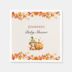 Halloween Pompoen Herfst Thanksgiving Baby shower Servet