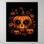Halloween Pompoen Herfst Thanksgiving Herfst 1 Poster (Voorkant)